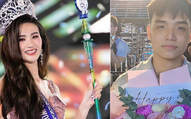 Hoa hậu Ý Nhi công khai bạn trai ngay khi vừa đăng quang