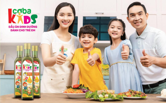 Dabaco ra mắt dầu ăn dinh dưỡng cao cấp dành cho trẻ em CobaKids