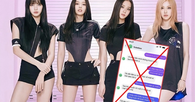 Đơn vị phát hành vé concert BLACKPINK bị giả mạo website, nhắn tin cho fan để pass vé