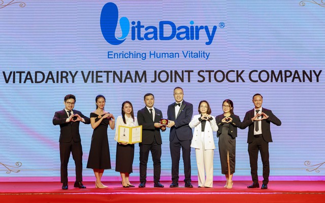 VitaDairy đạt “cú đúp” giải thưởng HR Asia 2023