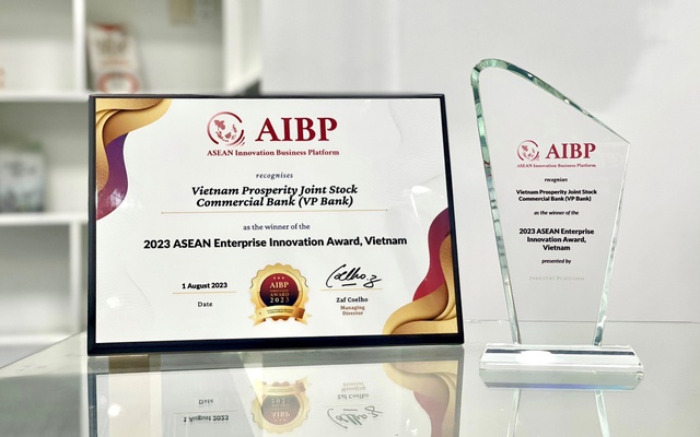 Giải thưởng doanh nghiệp sáng tạo ASEAN 2023 xướng tên ngân hàng VPBank