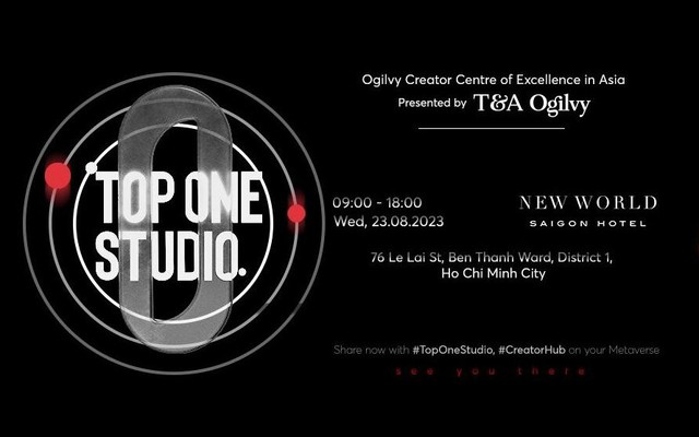 T&A Ogilvy giới thiệu Top One Studio - động lực cho Inspiration Economy