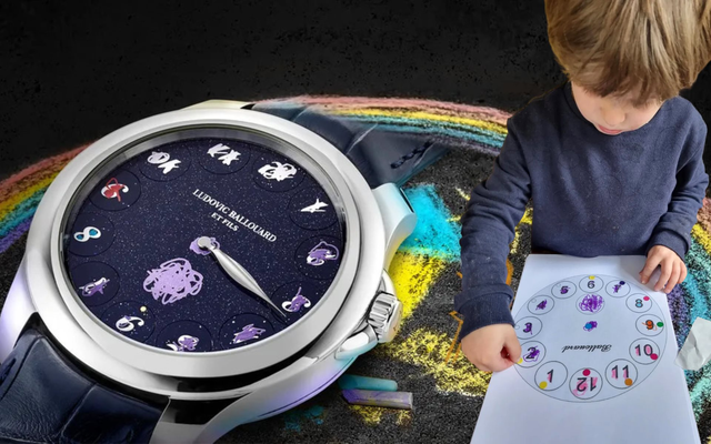 Cậu bé 4 tuổi vẽ nguệch ngoạc vài nét bỗng tạo ra chiếc đồng hồ trị giá tới 3 tỷ đồng: Nghe lý do, người người tranh nhau mua bằng được