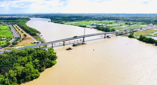 Cầu Cần Giuộc (Long An) sẽ khánh thành vào cuối tháng 8/2023