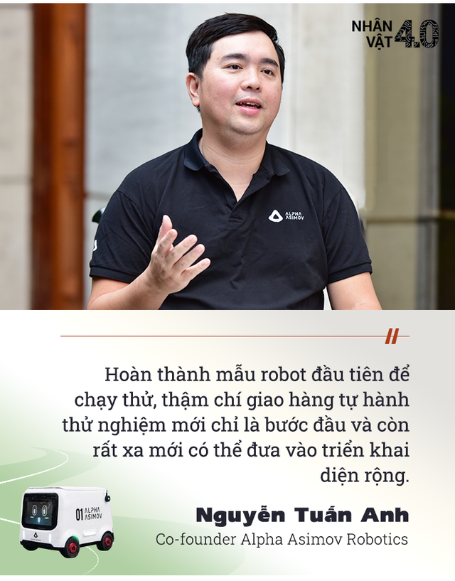 Cựu CEO Grab Việt Nam khởi nghiệp: Chế tạo robot giao hàng tự lái đầu tiên Made in Vietnam - Ảnh 8.