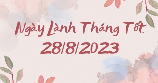 Xem ngày lành tháng tốt 28/8/2023: Nên tránh động thổ, sửa chữa nhà cửa