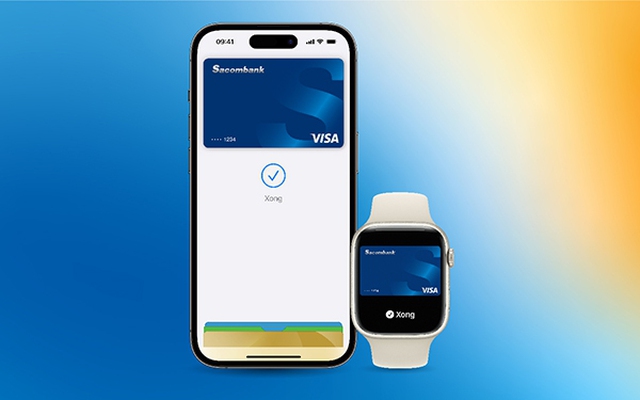 Đơn giản mọi thanh toán với Apple Pay & thẻ Sacombank Visa