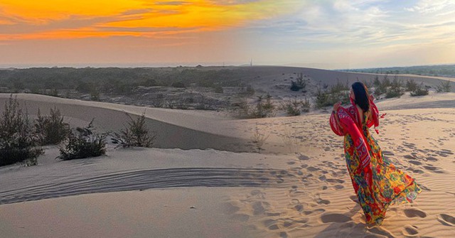 Hãy đặt chân trên Đồi Cát Trắng, thả hồn cảm nhận "tiểu sa mạc Sahara" của Việt Nam