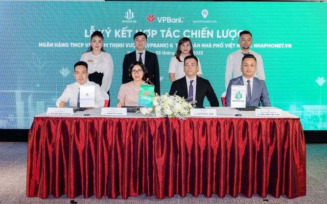VPBank hợp tác chiến lược cùng Tập đoàn Nhà Phố Việt Nam và Nhaphonet