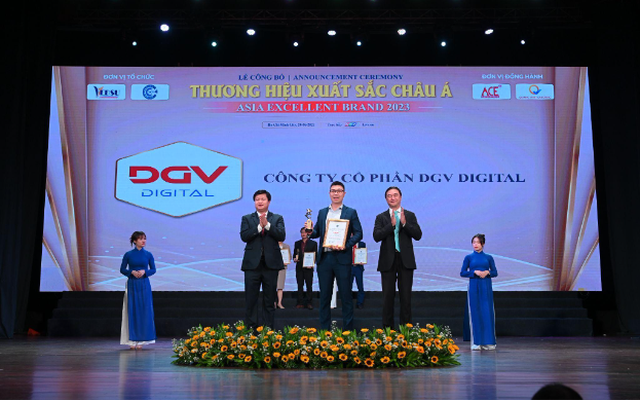 DGV Digital liên tiếp được vinh danh tại các giải thưởng danh giá