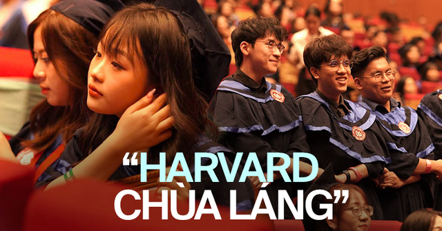 Toàn cảnh lễ trao bằng tốt nghiệp tại trường ĐH được mệnh danh "Harvard Việt Nam" của gần 1.800 sinh viên