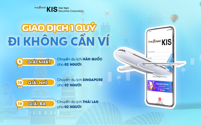 Chứng khoán KIS chi 1 tỷ đồng tặng khách hàng tour du lịch nước ngoài