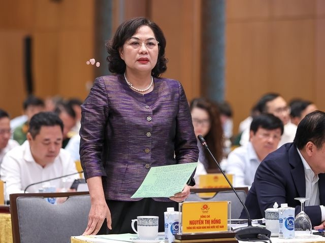 Thống đốc Nguyễn Thị Hồng (Ảnh: VGP/Nhật Bắc)