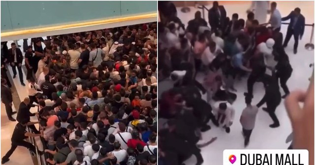 Người dân Dubai chờ mua iPhone 15, hàng trăm người xô đẩy và chen lấn tạo nên cảnh tượng kinh hoàng