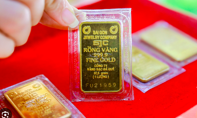 Giá vàng ở mức cao nhất kể từ đầu năm