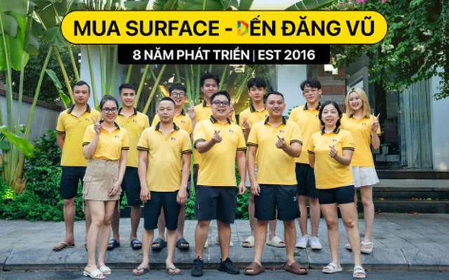 Đăng Vũ Surface – đơn vị bán lẻ Microsoft Laptop Surface uy tín tại Việt Nam