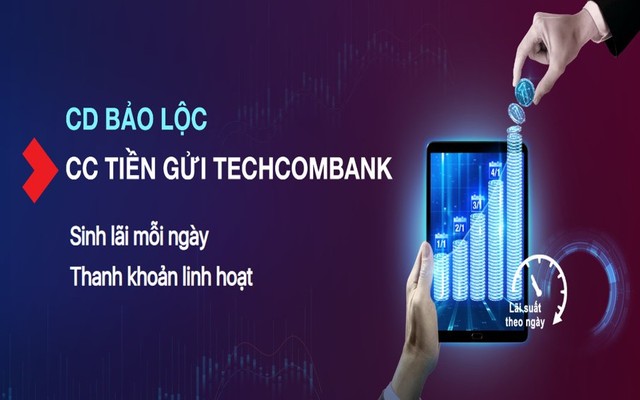 Chứng chỉ tiền gửi Bảo Lộc: Dễ dàng mua bán trên Techcombank mobile
