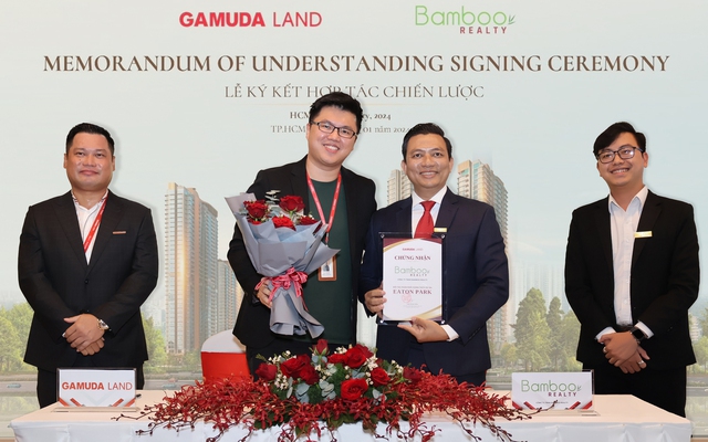 Bamboo Realty phân phối chính thức Eaton Park của Gamuda Land