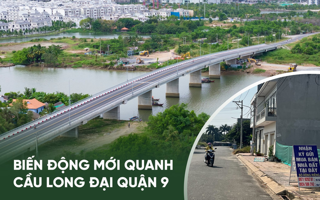 Từng là nơi “khỉ ho cò gáy” với giá hơn 2 triệu đồng mỗi m2 đến nay nhà đầu tư “té ngửa” khi đất cận cầu Long Đại (TP.Thủ Đức) tăng cả chục lần