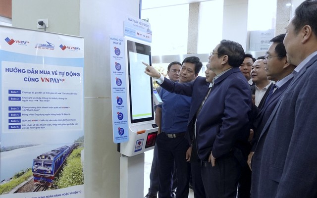 VNPAY hợp tác Đường sắt Việt Nam triển khai bán vé tàu tự động tại Ga Hà Nội