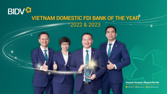 BIDV - Ngân hàng phục vụ khách hàng FDI tốt nhất Việt Nam 2023 - Ảnh 1.