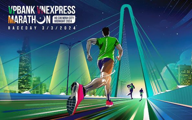 VnExpress Marathon Ho Chi Minh City Midnight 2024 trở lại với sự đồng hành của VP Bank