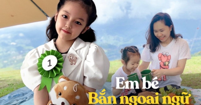 Loạt em bé nói vài ba ngôn ngữ khi còn chưa sõi tiếng Việt, không sợ "loạn ngôn" vì bố mẹ đều có bí kíp chung