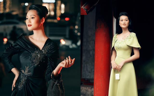 Siêu mẫu châu Á Quỳnh Anh đẹp đài các trong BST thời trang cao cấp lấy cảm hứng Hà Nội của NTK Xuân Lê