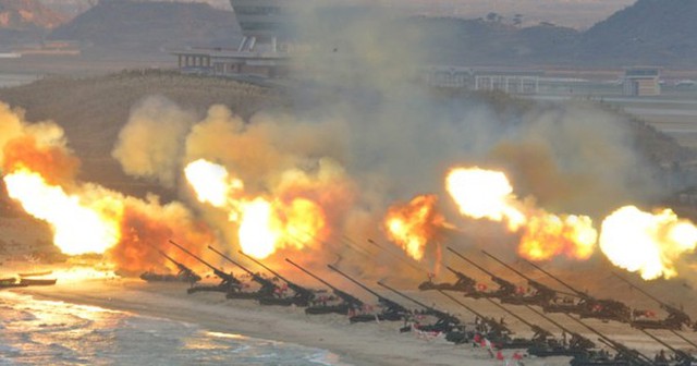 Triều Tiên bắn 200 quả đạn pháo ra biển, người dân hai đảo của Hàn Quốc được lệnh sơ tán