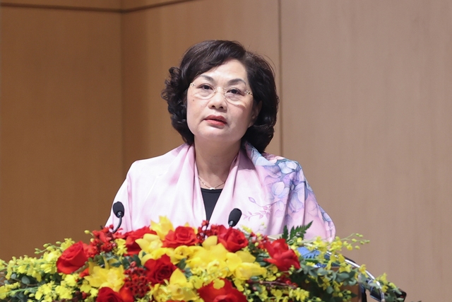 Thống đốc Nguyễn Thị Hồng: NHNN đã rút ra được nhiều bài học trong năm 2023 - Ảnh 1.