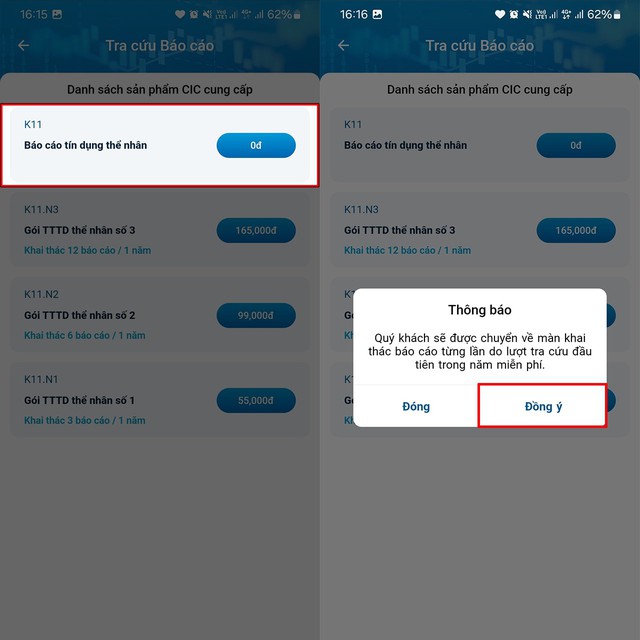 Cách tra cứu lịch sử nợ xấu online qua app CIC trên điện thoại- Ảnh 2. Cách tra cứu lịch sử nợ xấu online qua app CIC trên điện thoại- Ảnh 2.