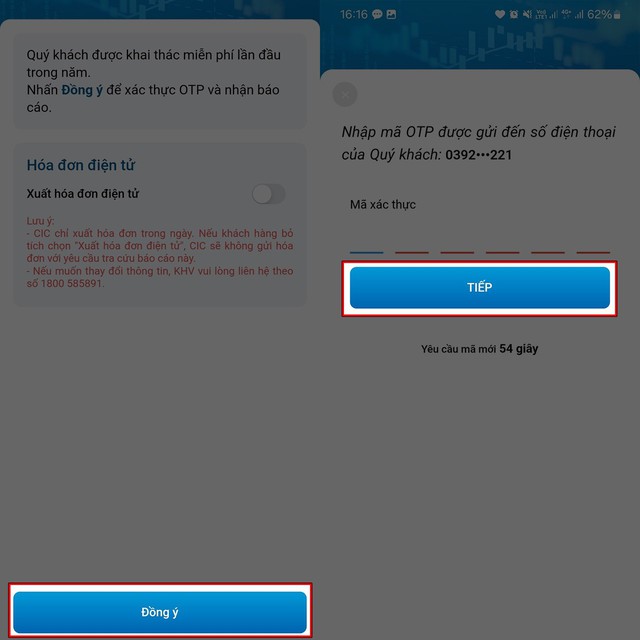 Cách tra cứu lịch sử nợ xấu online qua app CIC trên điện thoại- Ảnh 3. Cách tra cứu lịch sử nợ xấu online qua app CIC trên điện thoại- Ảnh 3.