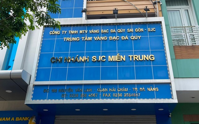 SJC chính thức thông báo về tình hình hoạt động của các cửa hàng vàng đột ngột đóng cửa ở Đà Nẵng