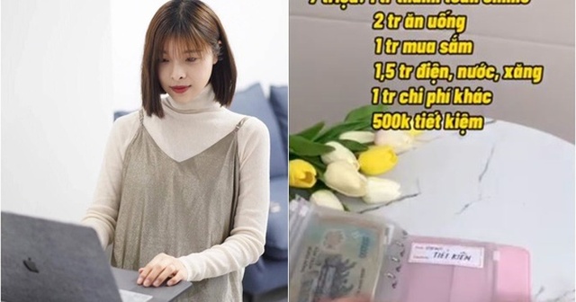 Chỉ có 7 triệu để chi tiêu cho cả gia đình nhưng cô vợ trẻ này vẫn trích ra được 1 khoản để tiết kiệm