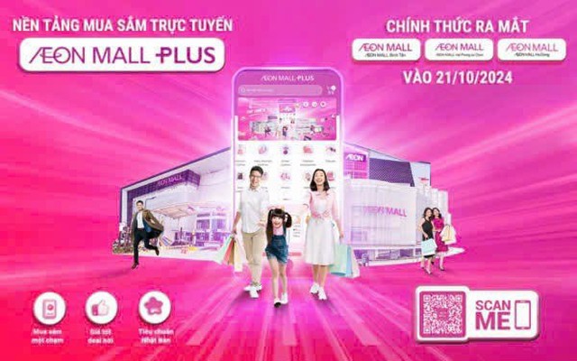 AEON MALL PLUS thiên đường mua sắm trực tuyến trong tầm tay