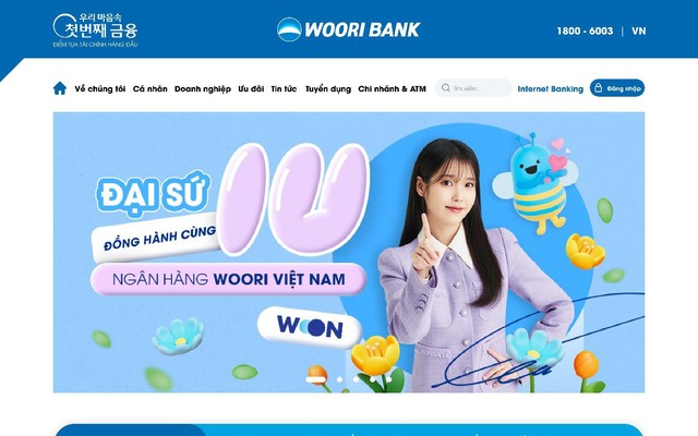 Ngân hàng Woori Việt Nam ra mắt website mới