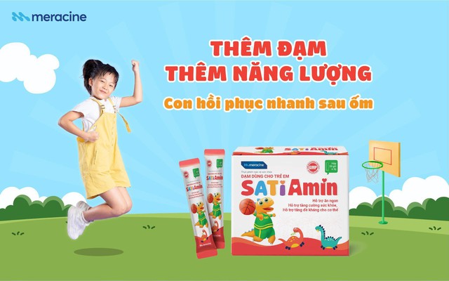 Tiếp thêm năng lượng giúp con phục hồi cơ thể khi vừa ốm dậy