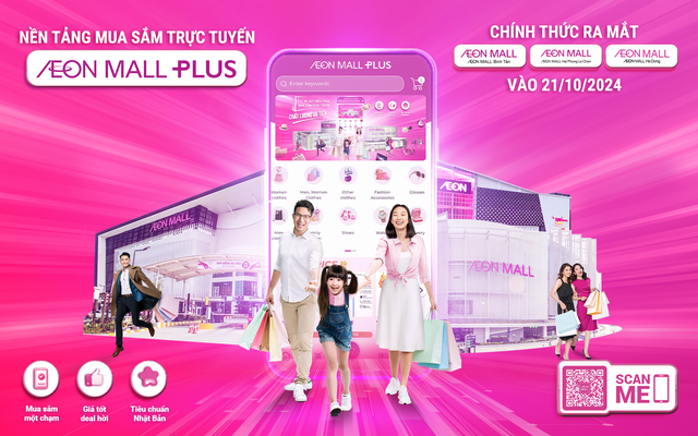 AEON MALL PLUS thiên đường mua sắm trực tuyến trong tầm tay- Ảnh 1.