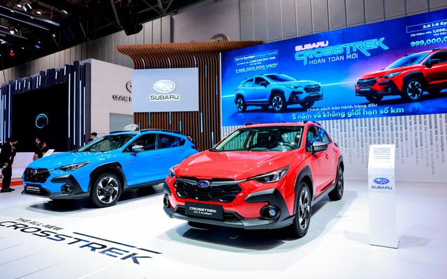 Subaru Crosstrek ra mắt tại Việt Nam – đối đầu Toyota Corolla Cross, giá bán từ 1,1 tỷ đồng