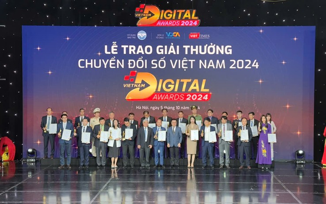 Vinh danh 45 đơn vị, sản phẩm và giải pháp chuyển đổi số năm 2024