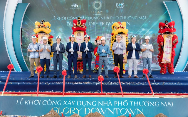 Khởi công dự án Phố thương mại công viên Glory Downtown tại thành phố Thái Bình