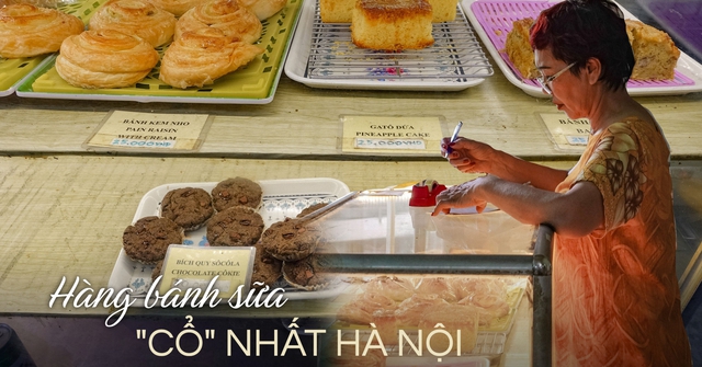 Hàng bánh sữa "cổ" nhất Hà Nội: Khách đi nước ngoài hơn chục năm vẫn quay lại, hương vị bánh và sữa có 1-0-2