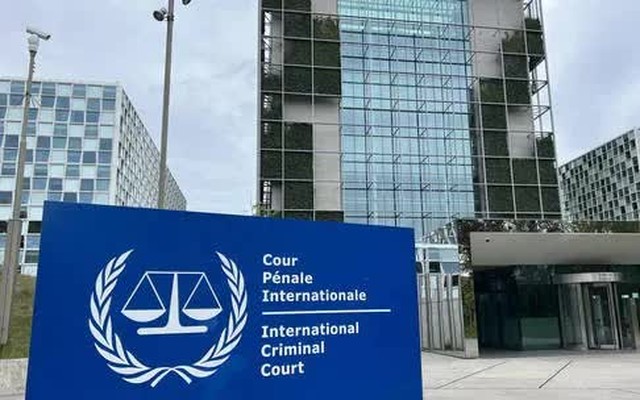 Toàn cảnh tòa nhà Tòa án Hình sự Quốc tế (ICC) tại The Hague, Hà Lan (Ảnh: Getty Images / Anadolu Agency)