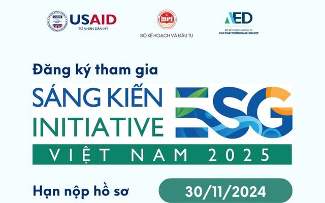 Khởi động sáng kiến ESG Việt Nam 2025