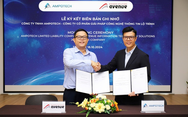 Ampotech ký MOU với Avenue, thúc đẩy năng lượng và bền vững