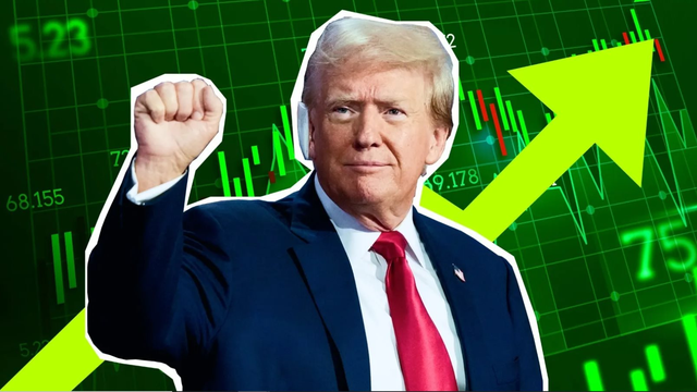 Dow Jones tăng dựng đứng 1.300 điểm, S&P 500 phá đỉnh mọi thời đại khi ông Trump đánh bại bà Harris