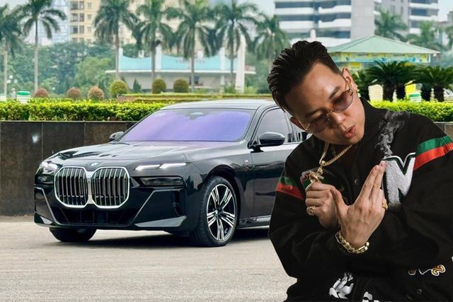 Rapper Andree tậu BMW 7-Series giá niêm yết hơn 5 tỷ đồng, CĐM mạng khen ‘đỉnh nóc kịch trần’