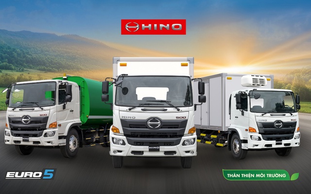 Ra mắt Hino Series 500 Euro5 - Sự lựa chọn hoàn hảo cho vận tải bền vững