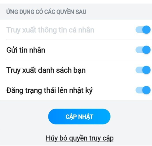 Không chơi game, không bấm bậy vẫn bị tiện ích lạ đọc dữ liệu Zalo: Ấn nút này kiểm tra ngay- Ảnh 4.