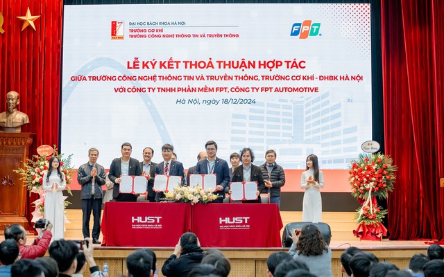 FPT và Đại học Bách Khoa HN hợp tác đào tạo kỹ sư chuyên sâu kỹ thuật ô tô số